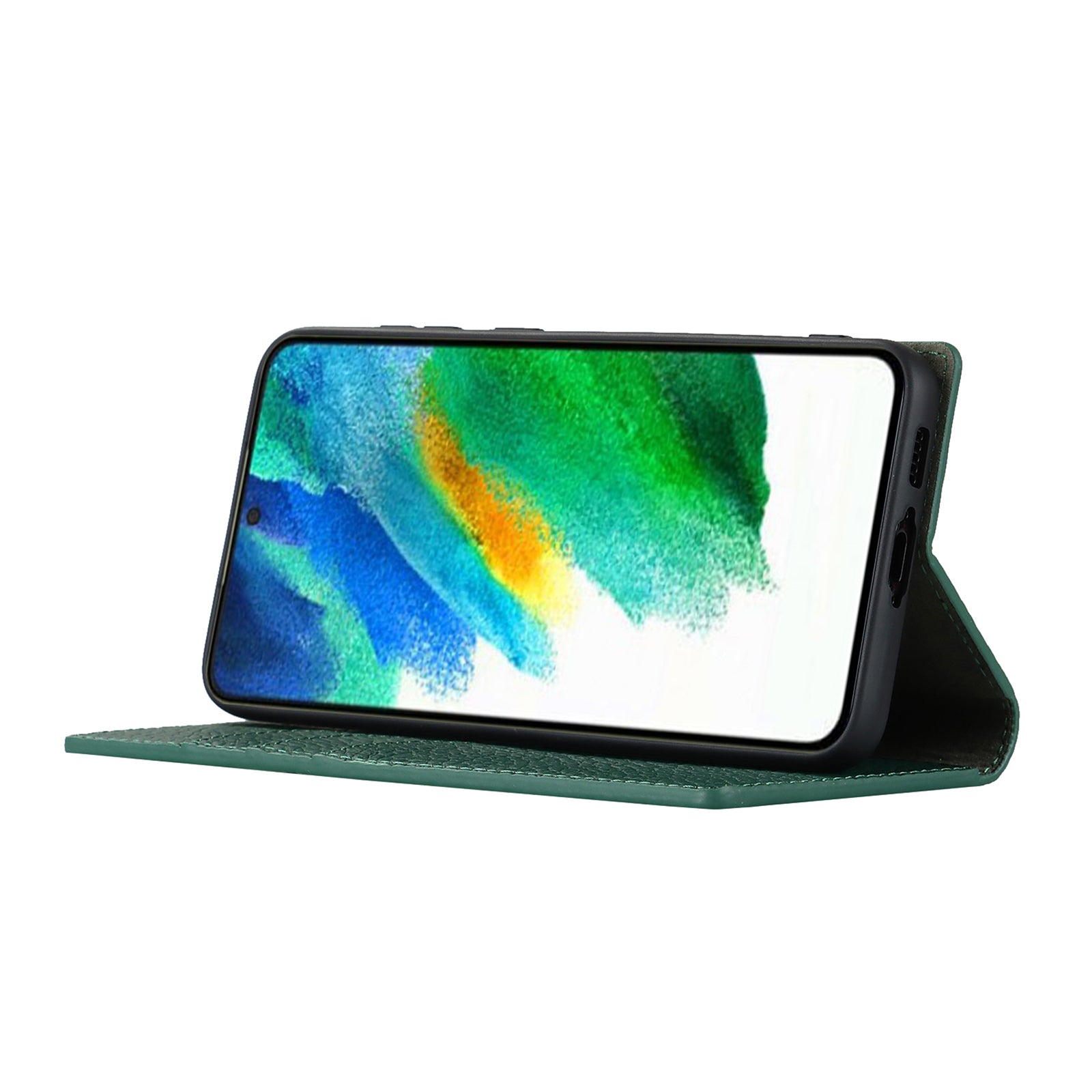 Genuine Leather TPU Flip Cover for Samsung Galaxy S23 Litchi Texture Wallet Stand Phone Protective Case Shell with Hand Strap Genuine Leather TPU Flip Cover for Samsung Galaxy S23 Litchi Texture Wallet Stand Phone Protective Case Shell with Hand Strap